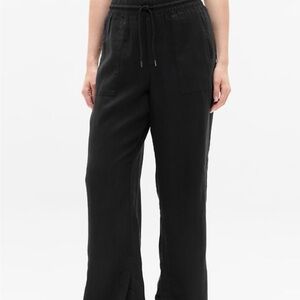 Athleta Vibrant Wide Linen Pants